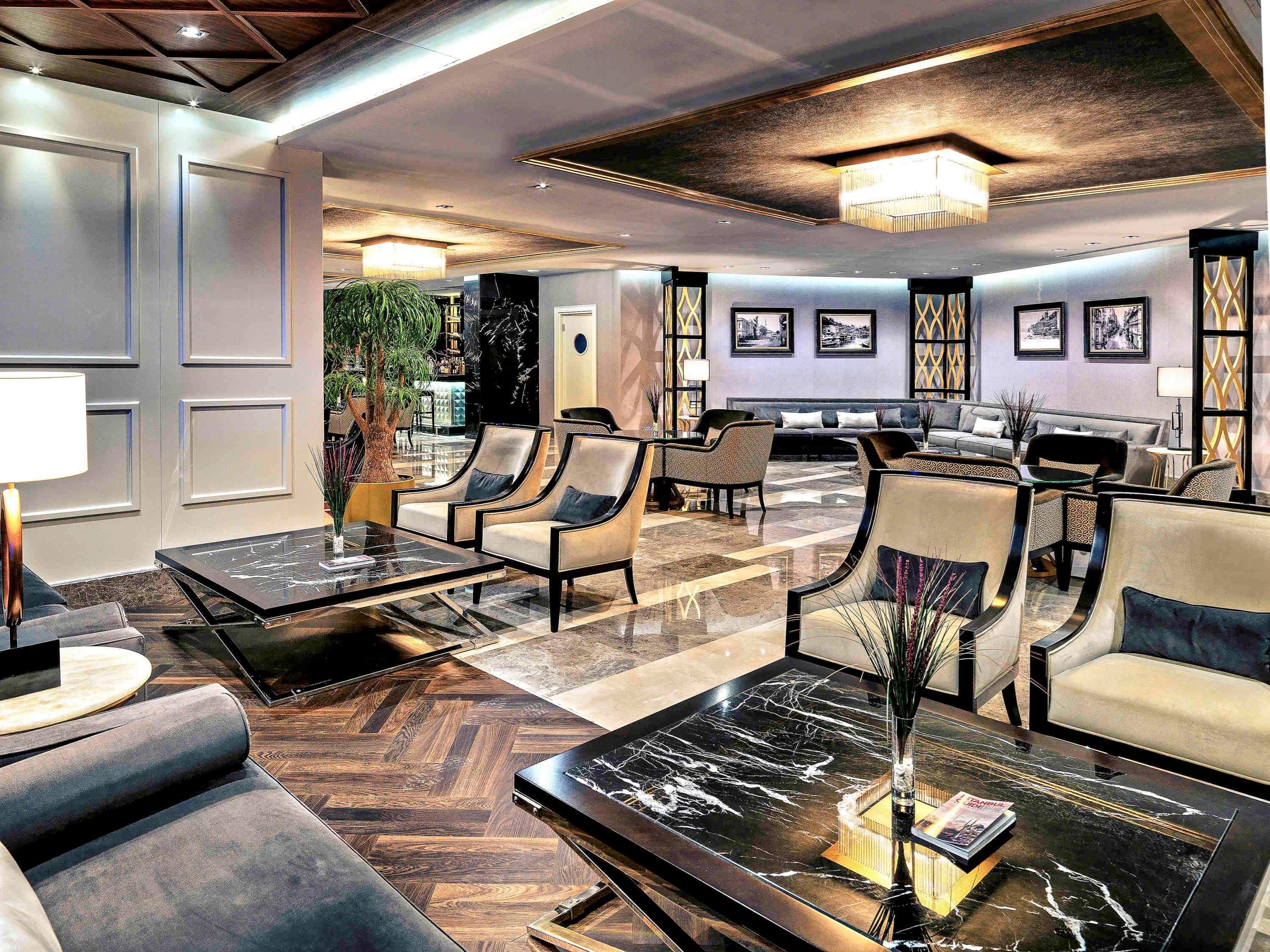 Mercure Istanbul Bomonti Exterior foto The lounge at the airport