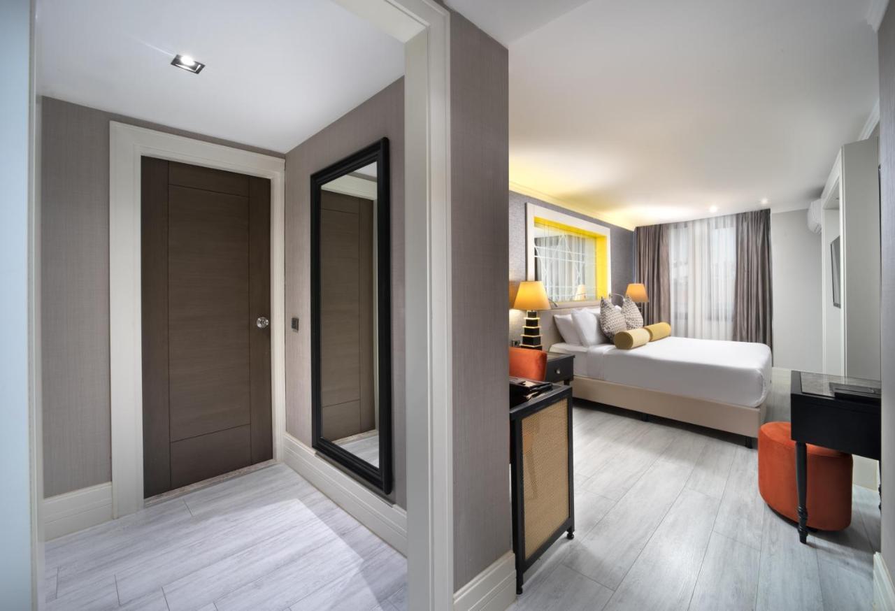 Mercure Istanbul Bomonti Exterior foto A bedroom at the hotel